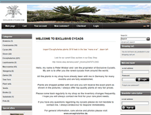 Tablet Screenshot of exclusive-cycads.com